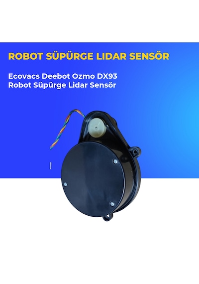 Ecovacs Deebot Ozmo Dx93 Robot Süpürge Lidar Sensör