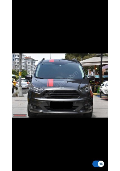 Ford Courier 2014-2017 Arası Siyah Piano Black Ön Arka Difüzör 26