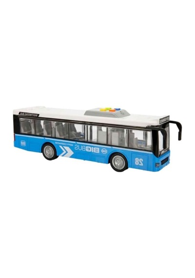 Sesli Ve Işıklı Şehir Otobüsü, 28 Cm Boyutunda Eğlenceli Oyuncak