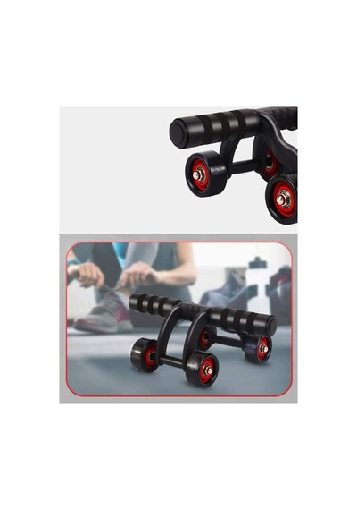 Multiflexpro Ab Wheel Roller Fitness Karın Kası Aleti 4 Tekerlek