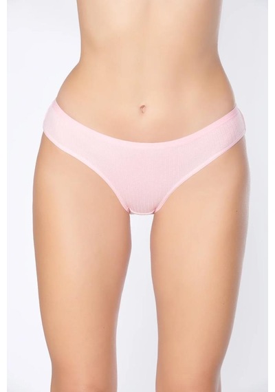 12 Adet Tutku Elit Bayan Bambu Derbi Bikini Külot Karışık Renk 2709 Çok Renkli