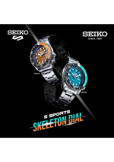 Seiko5 Sports Srpj47k Otomatik Erkek Kol Saati-23209 Çok Renkli