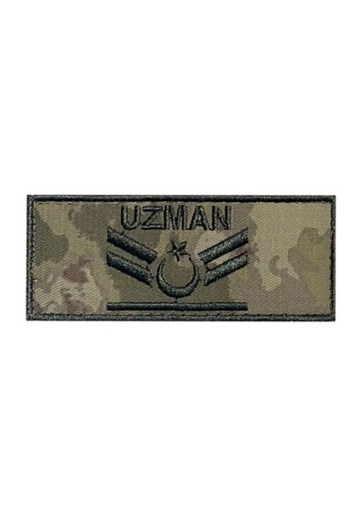 Terrien Özel Üretim Taktiksel Parça Tekstil Ürünü Giyim Süsü Single Sword Tsk Kombat Rütbe Nakış Çok Renkli