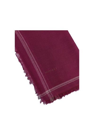 Mim Eşarp Mısırlı Eşarpları Pamuk Şal 100x200 Cm Bordo