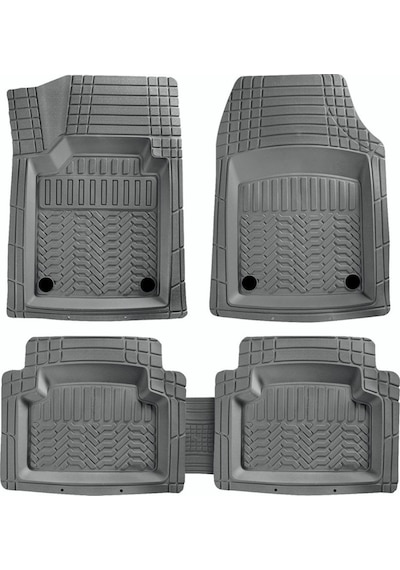 Mitsubishi Colt 4d Havuzlu Oto Paspas Leader Serisi Kesilebilir Model Gri