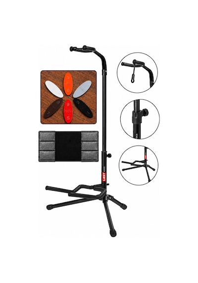 Lastvoice Gtr-01B Enstrüman Bağlama Standı Sehpası (Mızrap Hediye)