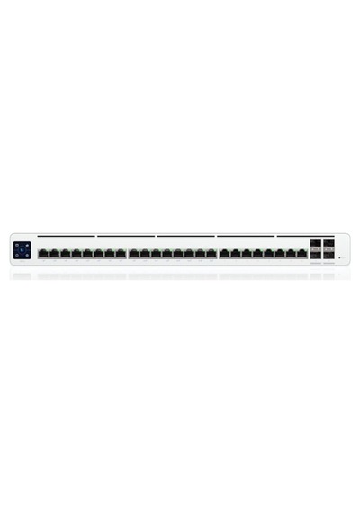 Uısp-s-pro 16 Port 27v Pasif Poe+8 Port Gb Rj45+4x10gb Sfp+ Uplınk 220w Poe L2 Yönetil