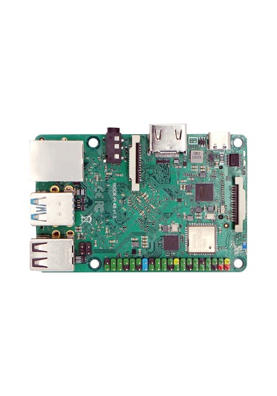 Rock Pi 4C+ Geliştirme Kartı 4GB - Wi-Fi Bluetooth Destekli