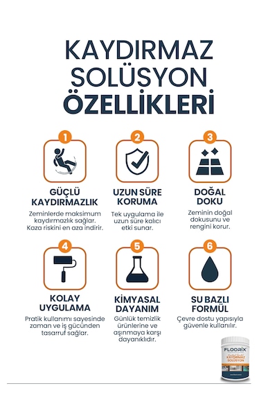 Floorix Kaydırmaz Solüsyon 1