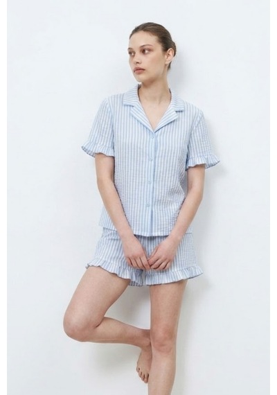 Norcia Sports Kadın Premium Fırfırlı Mavi Pijama Takımı Çok Renkli - 929322341 Çok Renkli - 929322341 Çok Renkli Norcia Sports Kadın Premium Fırfırlı Mavi Pijama Takımı Çok Renkli - 929322341 Çok Renkli - 929322341 Çok Renkli