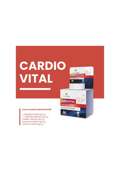 Cardiovital Kedi Ve Köpekler Için Desteği Lezzetli 60 Tablet