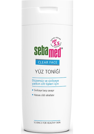 Sebamed Clear Face Temizleyici Yüz Toniği 200 Ml 3 Adet