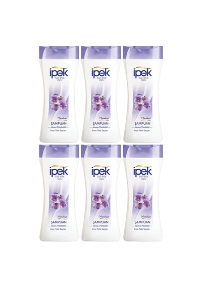 İpek Şampuan Menekşe Ince Telli Saçlar 480 Ml 6 Adet İnce Telli