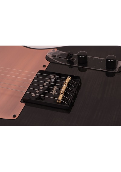Luxars S-g27 Max Tbk Telecaster Elektro Gitar Transparent Black