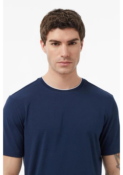 Nautica Erkek Lacivert Regular Fit T-shirt-14493
