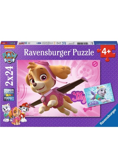 Ravensburger Puzzle 2 x 24 Parça Paw Patrol 91522