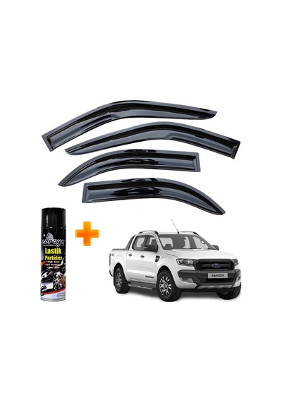 Ranger Mügen Cam Rüzgarlığı 2013-2021 Arası 4 Lü Takım +500ml Lastik Parlatıcı