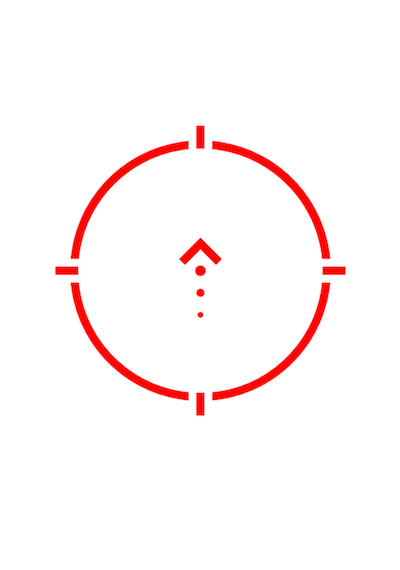 Redeyofox 12ga Red Dot Siyah