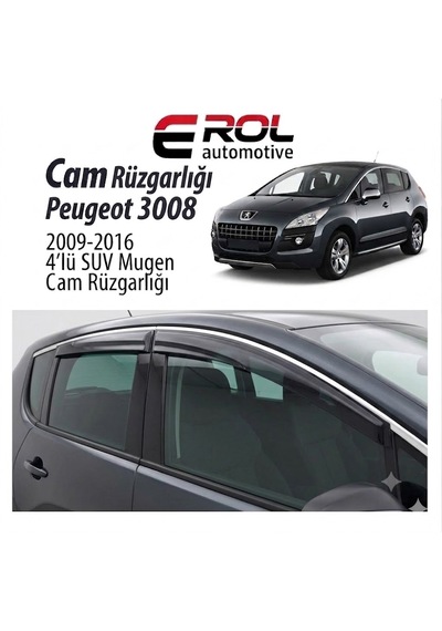 Peugeot 3008 (2009-2016) 4'Lü Hb Cam Rüzgarliği