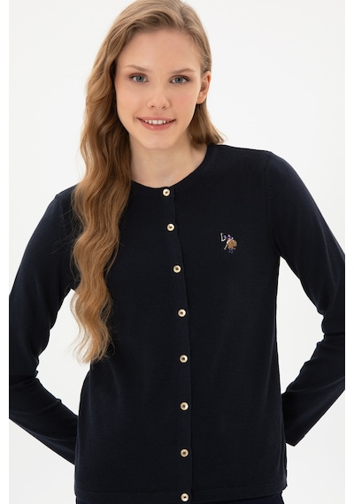 U.s. Polo Assn. Kadın Lacivert Hırka Triko 50307737-vr033 Lacivert