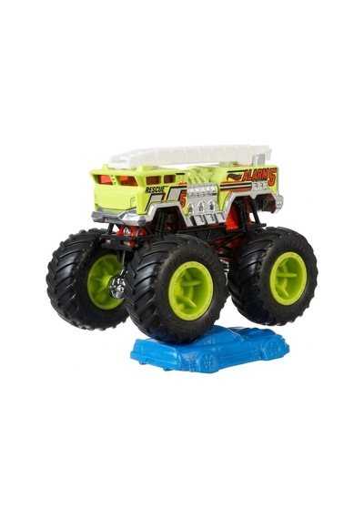 Hot Wheels Monster Trucks Canavar Kamyon Arabalar - Hw 5 Alarm Çok Renkli