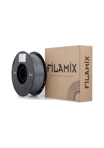 Filamix Hyper Petg Uzay Grisi Filament 1.75mm 1kg Plastik Makara