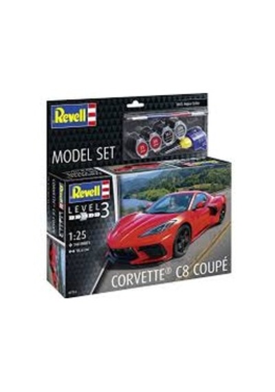 Revell 67714 Corvette C8 Coupe Model Set 1:25