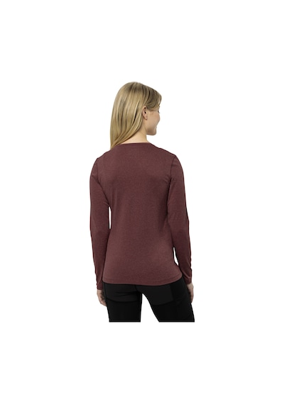 Jack Wolfskın Jack Wolfskin Sky Thermal L/s Kadın Kırmızı İçlik Üst 2191 Bordo