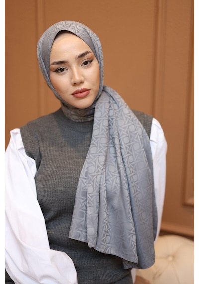 Silk Home Deluxe Şal - Gri - Gri