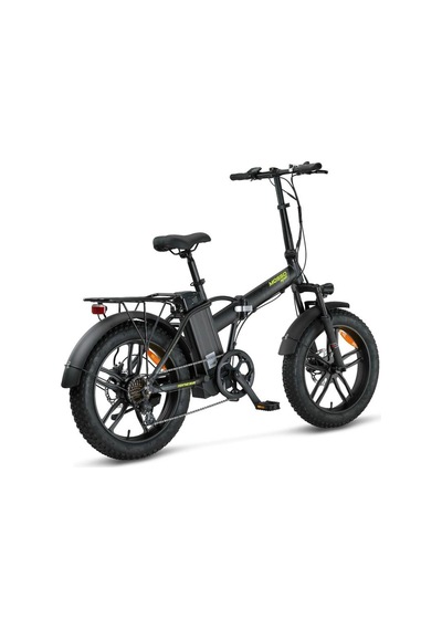 Mosso Ignera-rr Elektrikli Katlanır Bisiklet 420h Hd 20 Jant 7 Vites Mat Siyah Lıme Çok Renkli