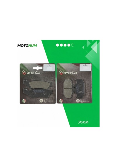 Suzuki Rm 250 Ön Ve Arka Fren Balata Takımı Brenta Mtn6495