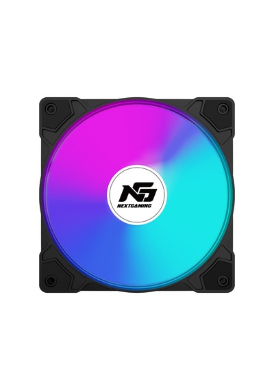 Next Gaming Orion 4 Adet Reverse Ters Bıçak Rgb 6 Pin 120mm Siyah Fan + Rgb Hub Set