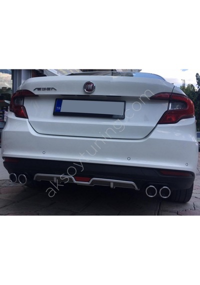 Fiat Egea Uyumlu Yedek Parça Üniversal Arka Tampon Difüzör