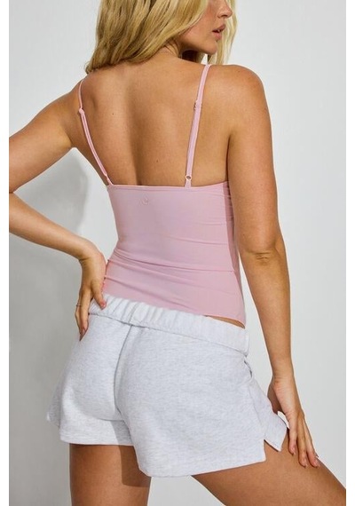 Madmext Pembe Askılı Kadın Bodysuit Mg2542