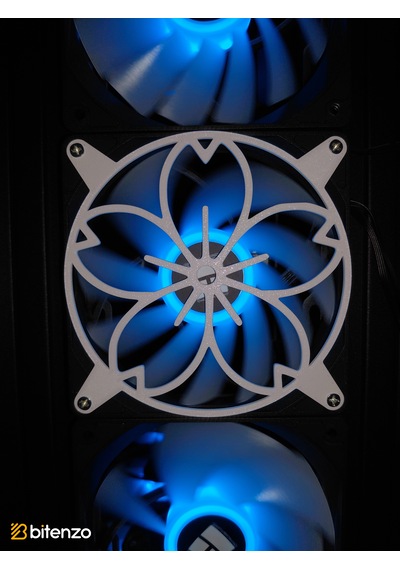 Flora Core 120x120 Mm Oyun Pc Aksesuarı, Masaüstü Bilgisayar Fan Kapağıürün Beyaz