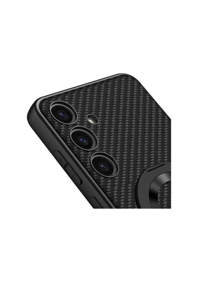 Galaxy Uyumlu S24 Wireless Şarj Özellikli Zore Kıpta Standlı M-safe Silikon Kapak 1