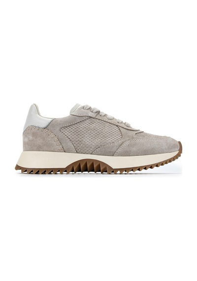 Tamer Tanca Kadın Hakiki Deri Bej Süet Sneakers & Spor Ayakkabı 154 7161 Bn Ayk Y26 Bej Suet