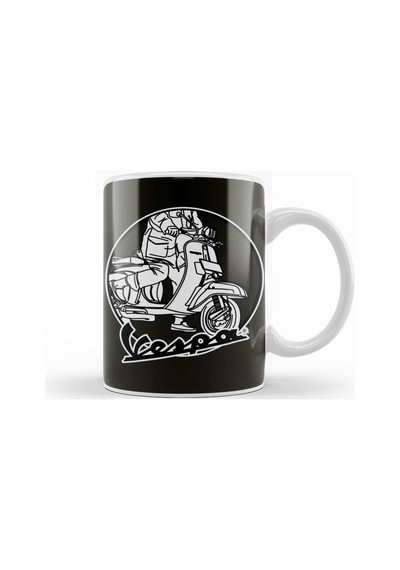 Vespa Addict Kupa Bardak Porselen Karışık