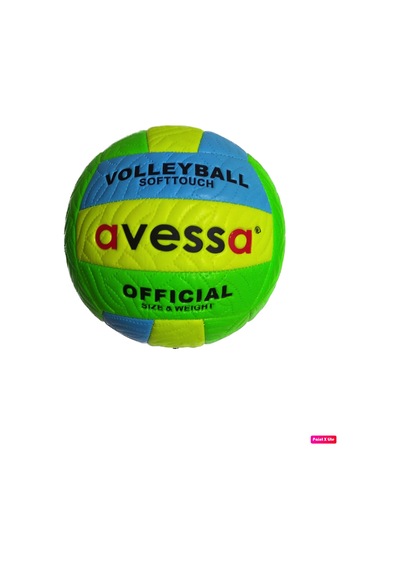 Avessa VLM-700 Soft 280 gr Fosforlu Voleybol Topu Sarı-Yeşil Sarı - Yeşil