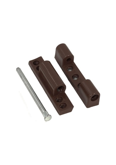 Pvc Pimapen Kapı Pencere Menteşesi Metal 100 Mm Koyu Kahverengi Diğer