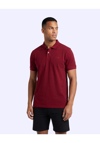 Kappa Fausto Erkek Bordo Regular Polo Yaka Tişört