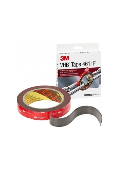 3m 4611f Çift Taraflı Akrilik Bant 19mm X3 Mt