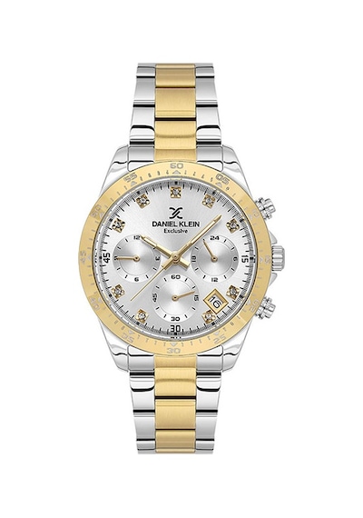 Daniel Klein Dk.1.13730-3 Exclusive Fonksiyonlar Aktif Metalik Renk Kadın Kol Saati Çok Renkli