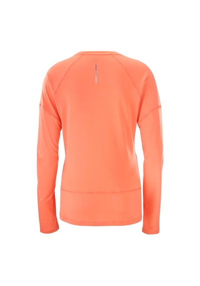 Salomon Cross Run Ls Tee W 2171 Fuşya