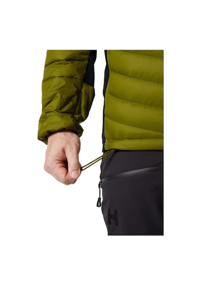 Helly Hansen Verglas Hooded Down Hybrid Insulator Jacket Erkek Mont Hha.63007.461 Yeşil Siyah