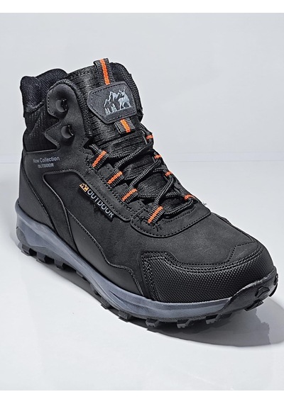 Cem Pekşen Lambırlent 1250 Erkek Kışlık Outdoor Bot Siyah - Turuncu