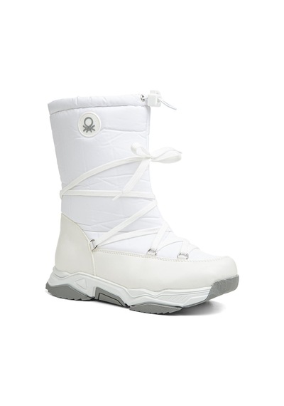 United Colors Of Benetton Benetton BN-30392 - 3256 Beyaz Gri - Kadın Bot 35829