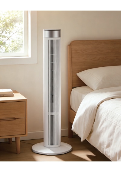 45w Kule Tipi Fan Uzaktan Kumandalı Led Dokunmatik Sessiz Çalışma 39 İnç Güçlü Soğutma Tower Fan 45w