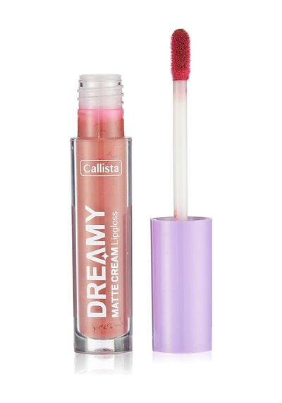 Callista Dreamy Cream Mat Görünümlü Lipgloss 208 Front Row, Kahverengi 0