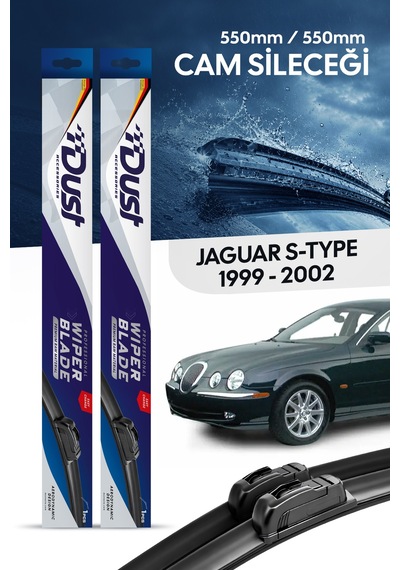 Jaguar S-type Silecek Takımı 1999-2002 Uyumlu 550mm/550mm